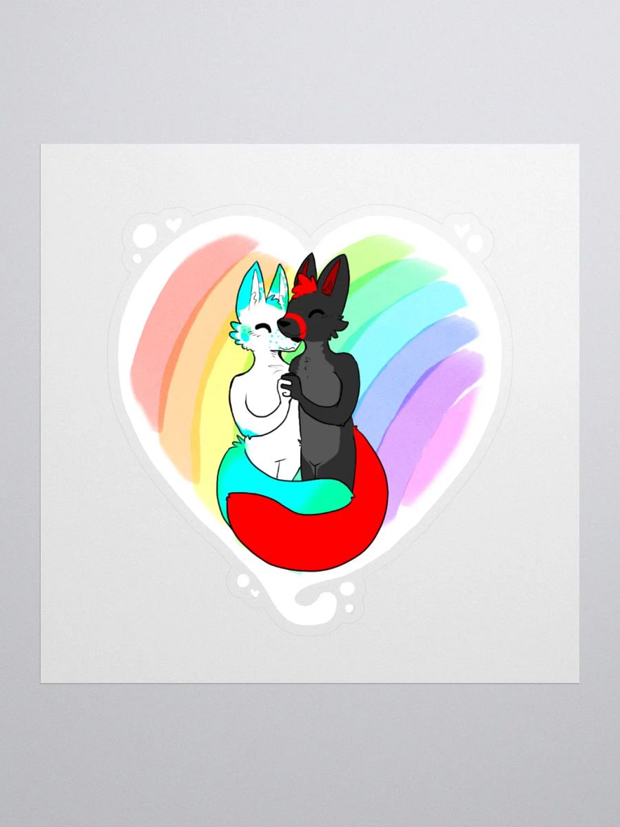 Fisk x Fury Pride Sticker product image (1)