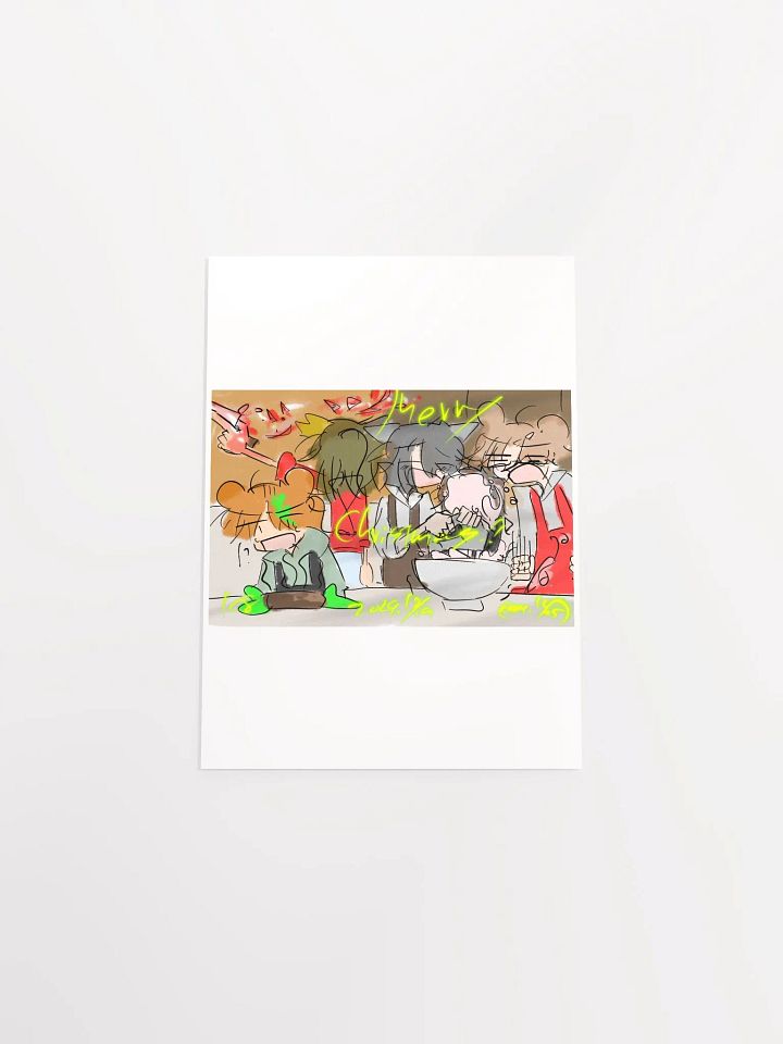 Finding a new member for this blog Christmas paper poster product image (8)