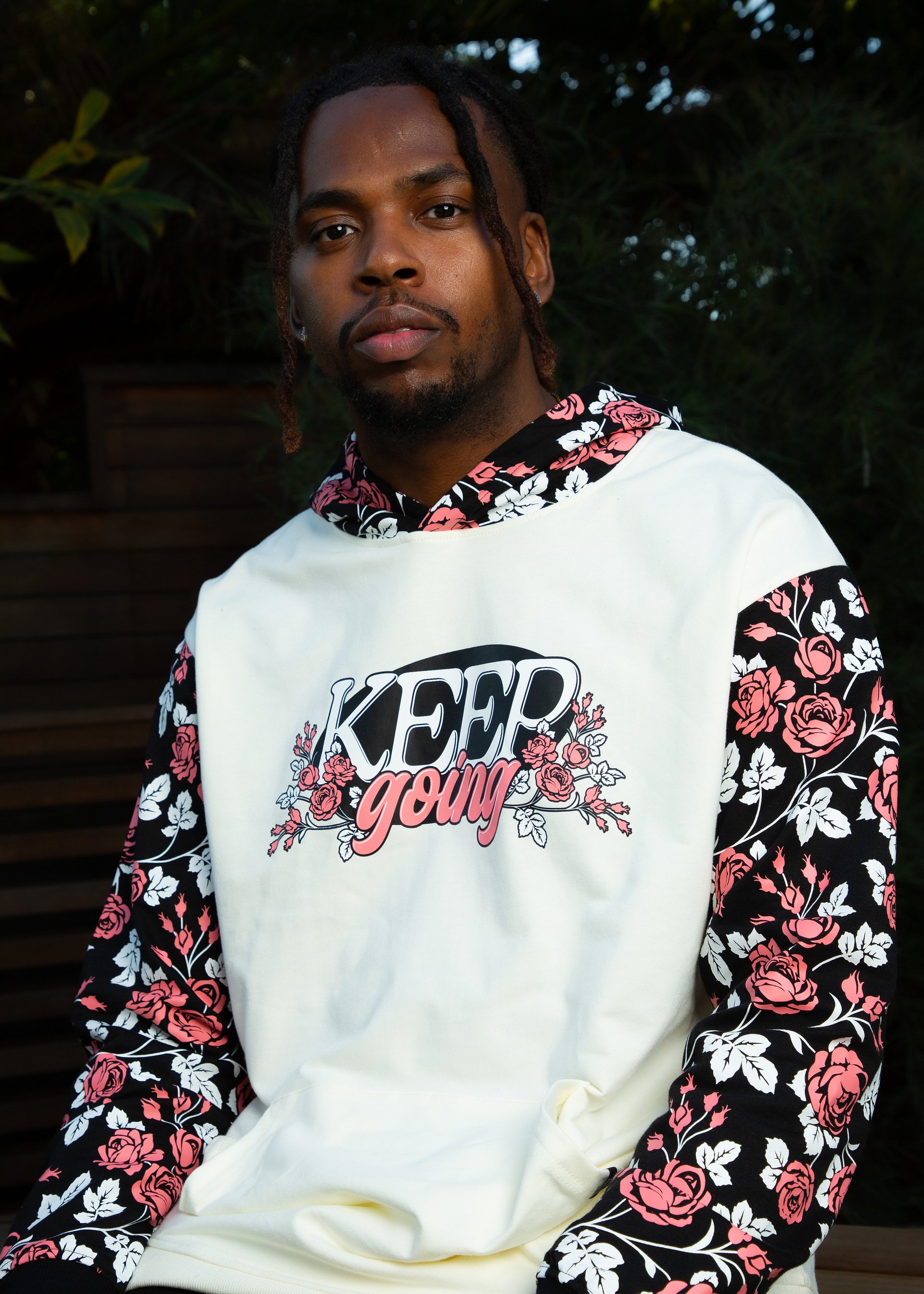 Keep Going Roses Hoodie product image (4)