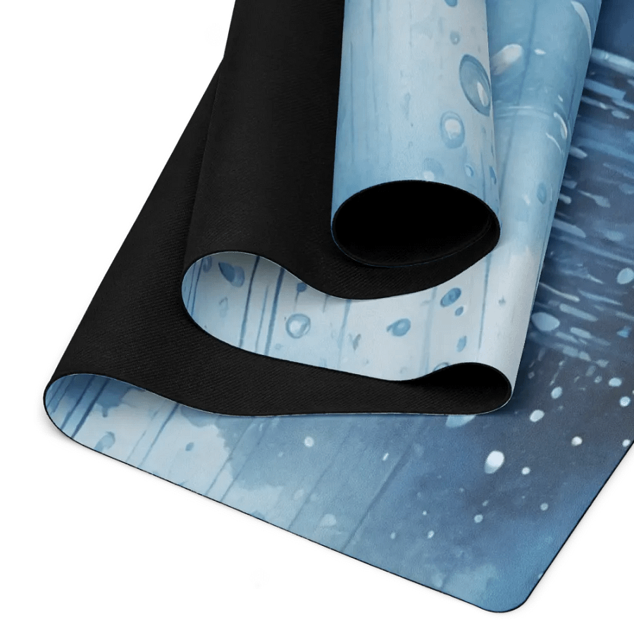 Rain Droplet Yoga Mat product image (2)
