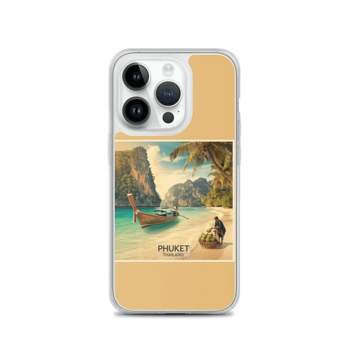 Tropical Paradise MagSafe® Clear Case product image (3)