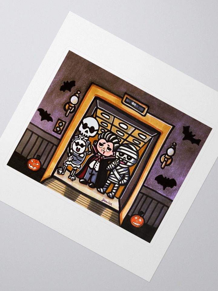 Eerie Elevator Sticker product image (5)