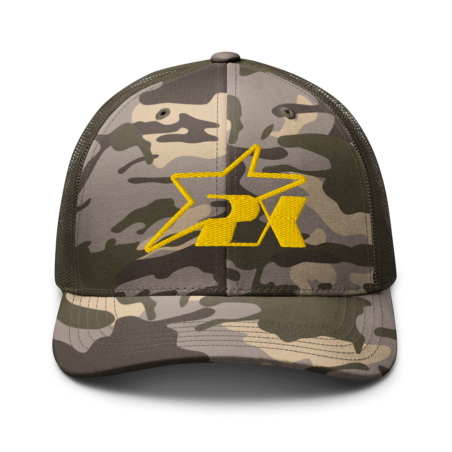 2X Logo Camo Trucker Hat product image (2)