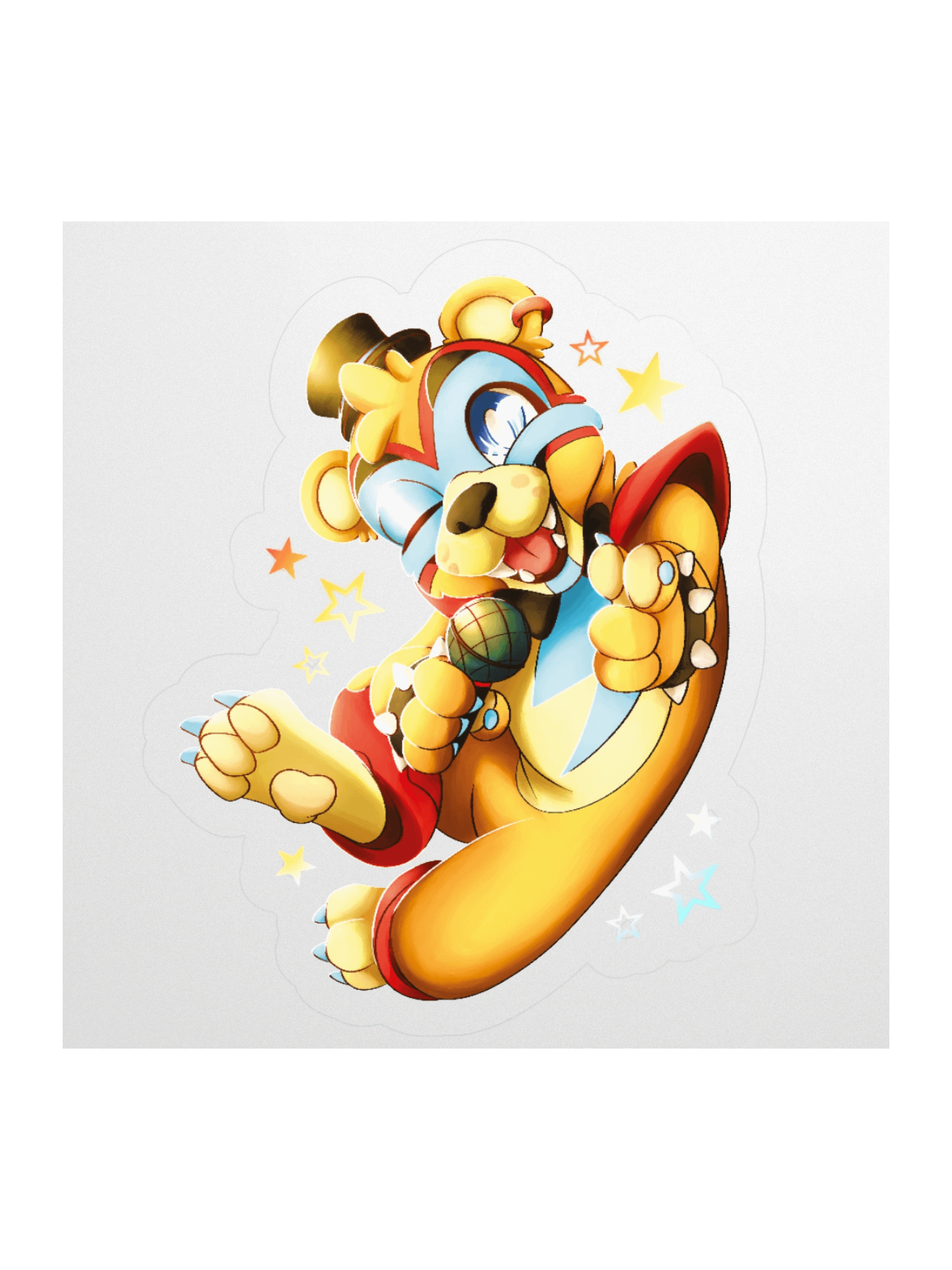 Glamrock Freddy - sticker product image (3)