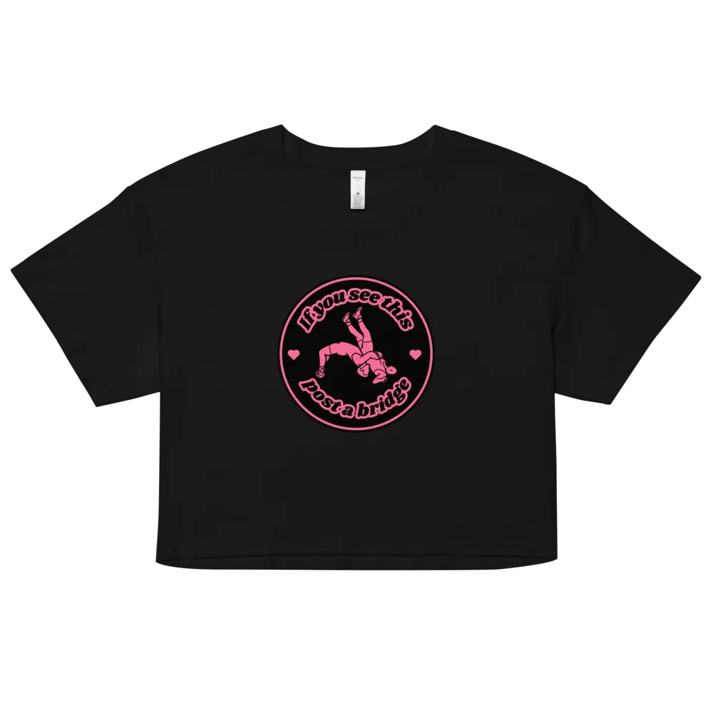 Post a Bridge Crop Top T-shirt product image (25)
