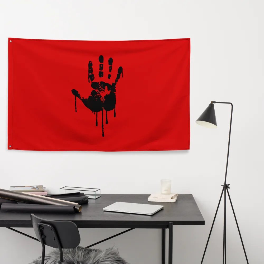Dark As Midnight Flag product image (9)