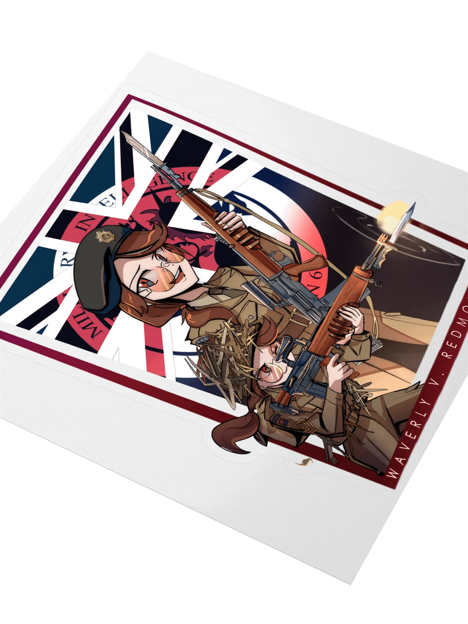 Waverly Redmond Illustrated STICKER product image (3)