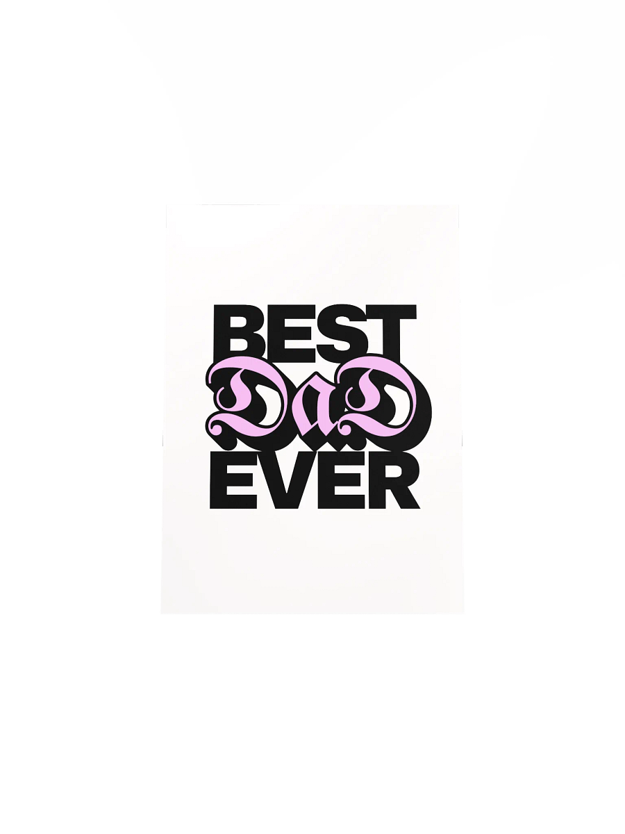 Dad's Ornate Pink Poster product image (24)