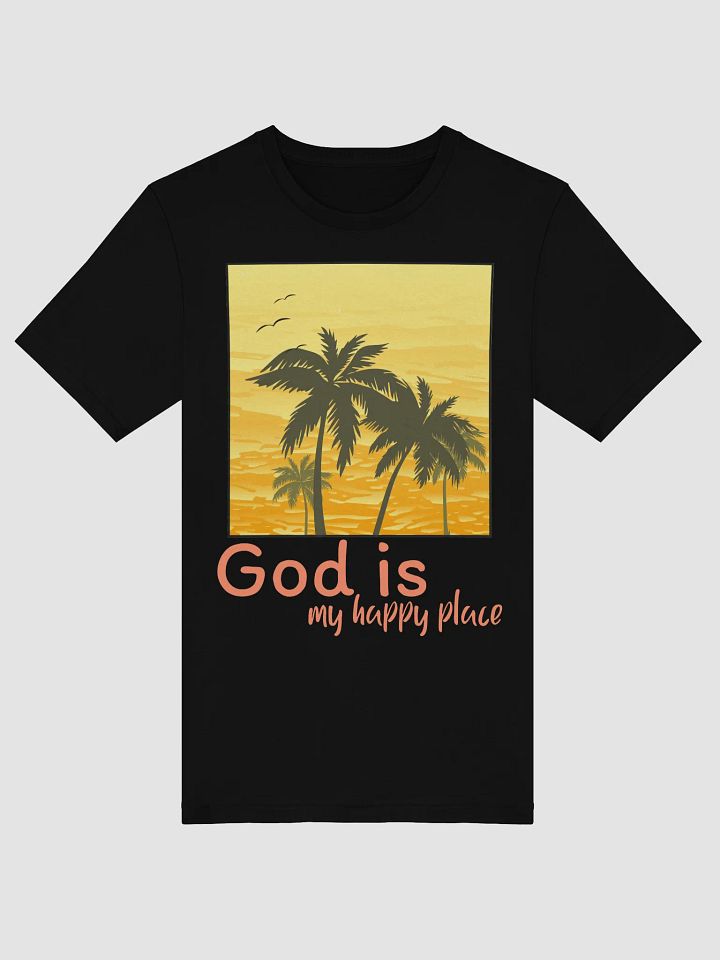 God is my happy place Silhouette T-Shirt product image (4)
