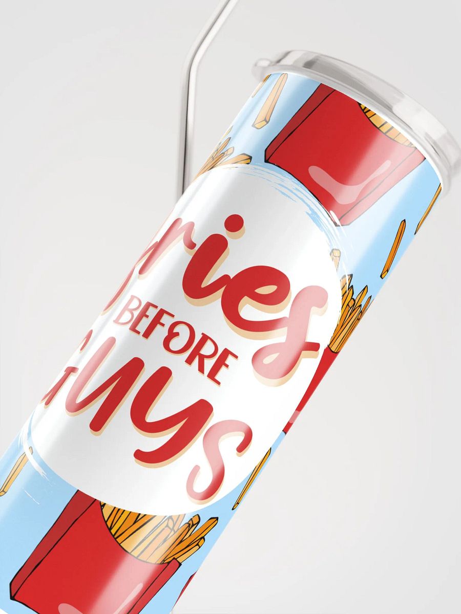 'Fries Before Guys' Stainless Steel Tumbler product image (5)