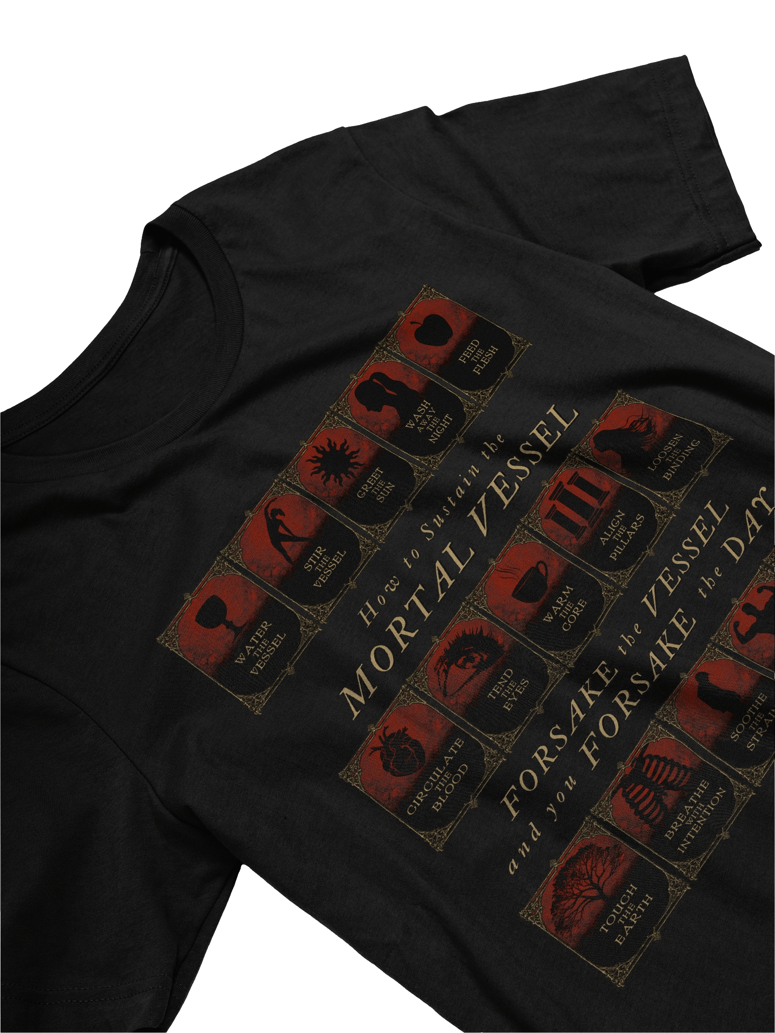 How to Sustain the Mortal Vessel Daily Quest T-shirt product image (3)