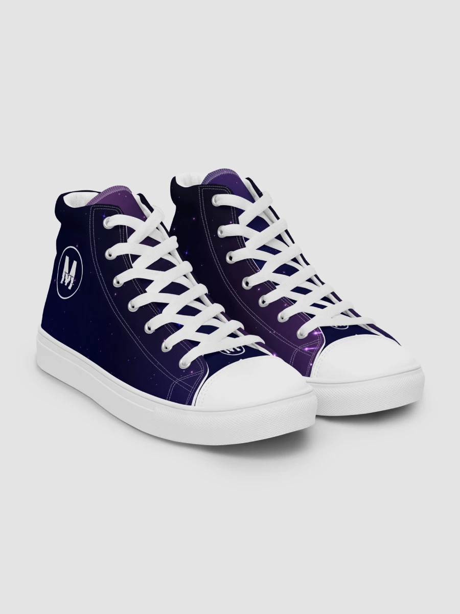 Grape Galaxy Quest - Women's High Tops | #MadeByMELO product image (8)