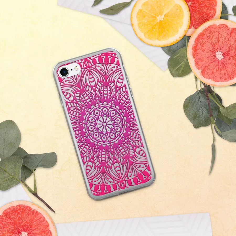 Pink mandala phone case product image (12)