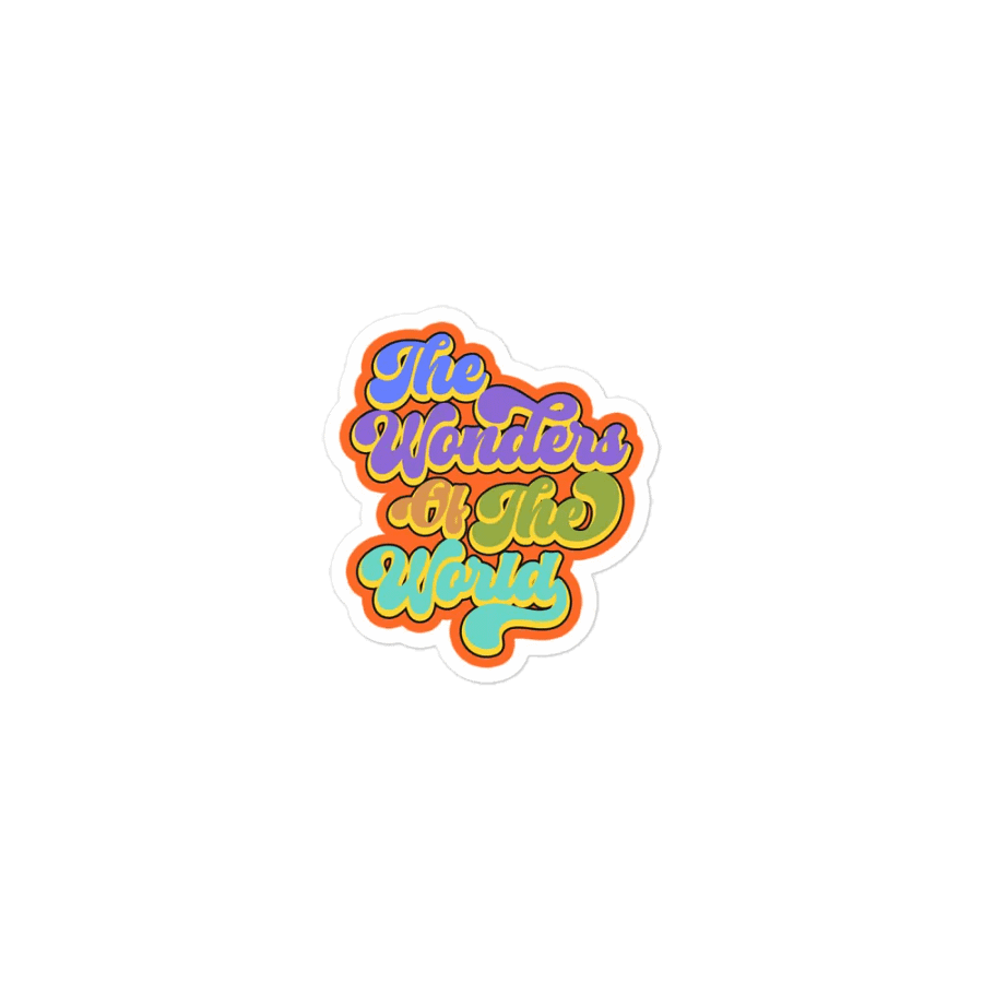Wonders Die-Cut Magnetic Stickers product image (1)