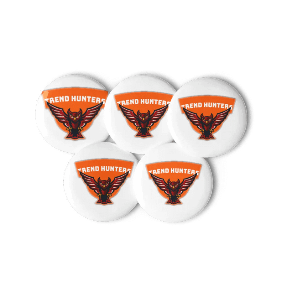 Set 5 agrafe Trend Hunters (tip buton) product image (3)