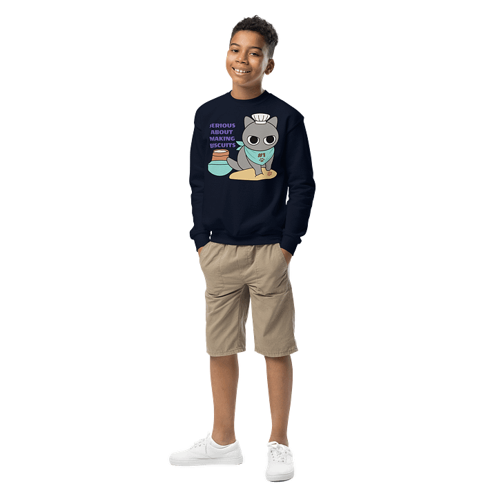 Biscuit Cat - Unisex Youth Sweatshirt product image (1)