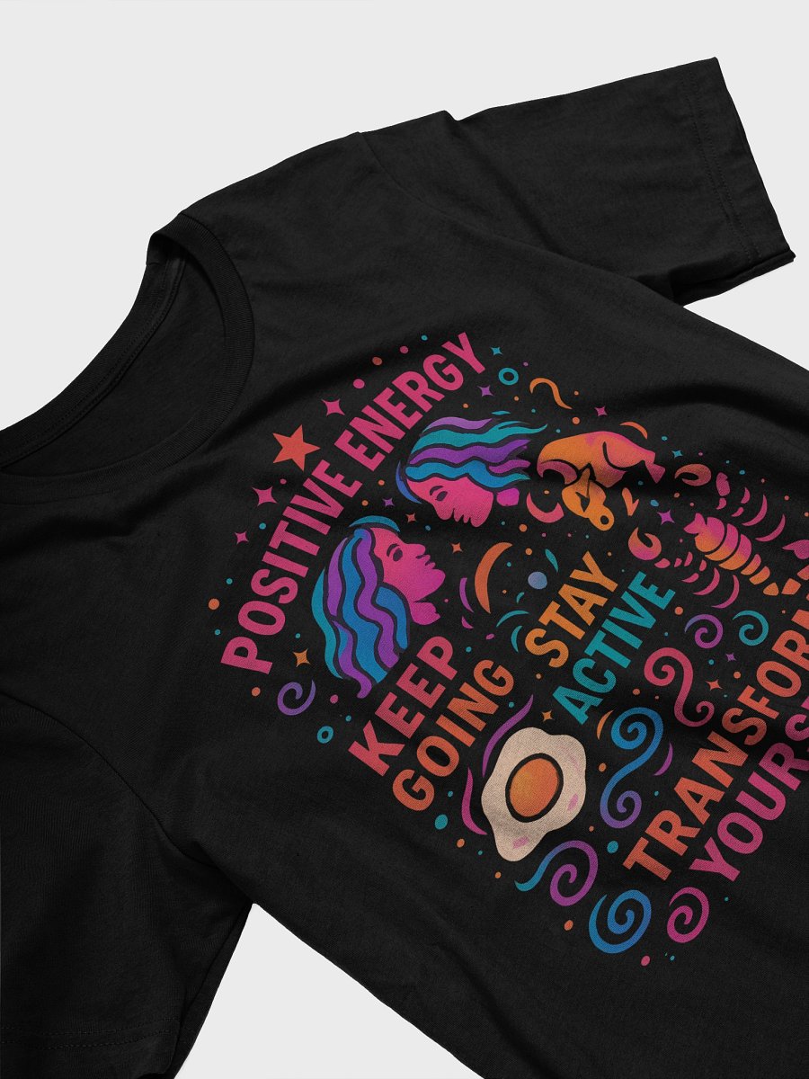 Trippy Motivation T-Shirt – Psychedelic Design for Dreamers product image (3)