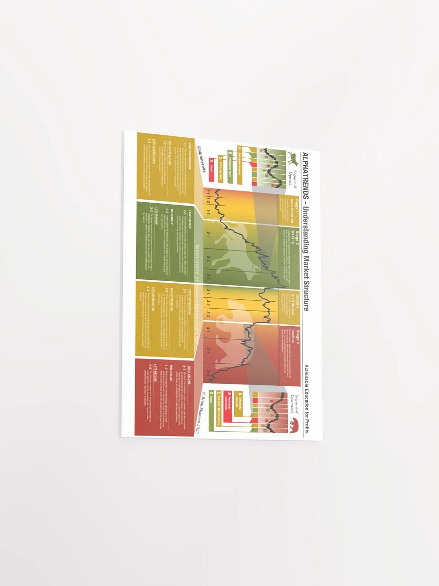 Market Structure Chart Poster product image (4)