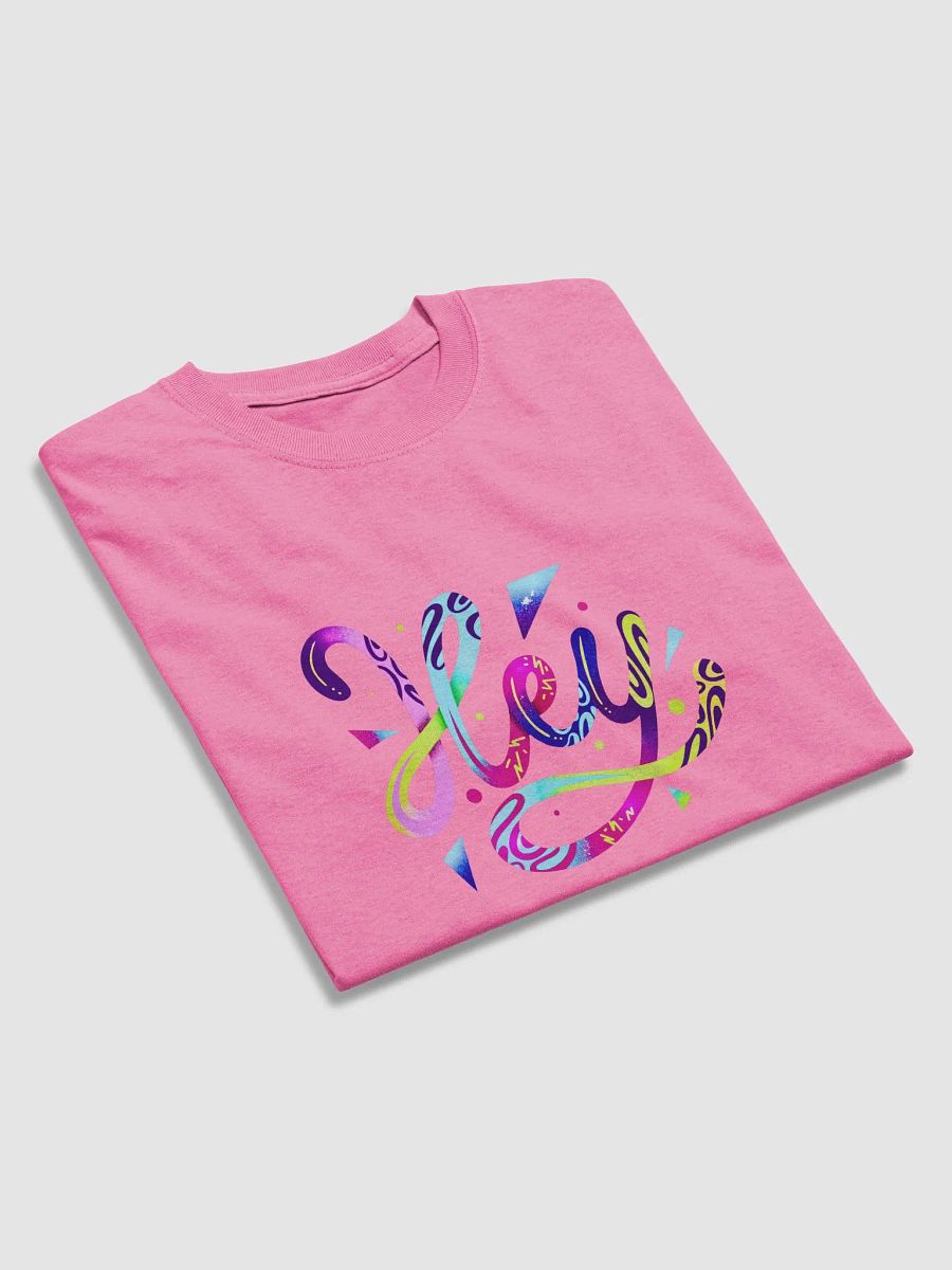 Vibrant Hey Typography T-Shirt product image (23)