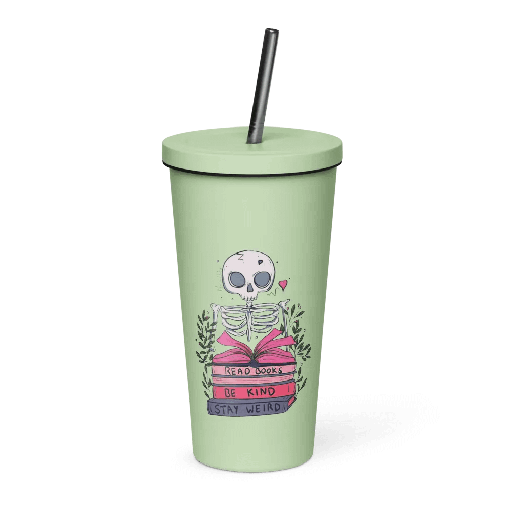 Read Books and Stay Weird Tumbler product image (1)