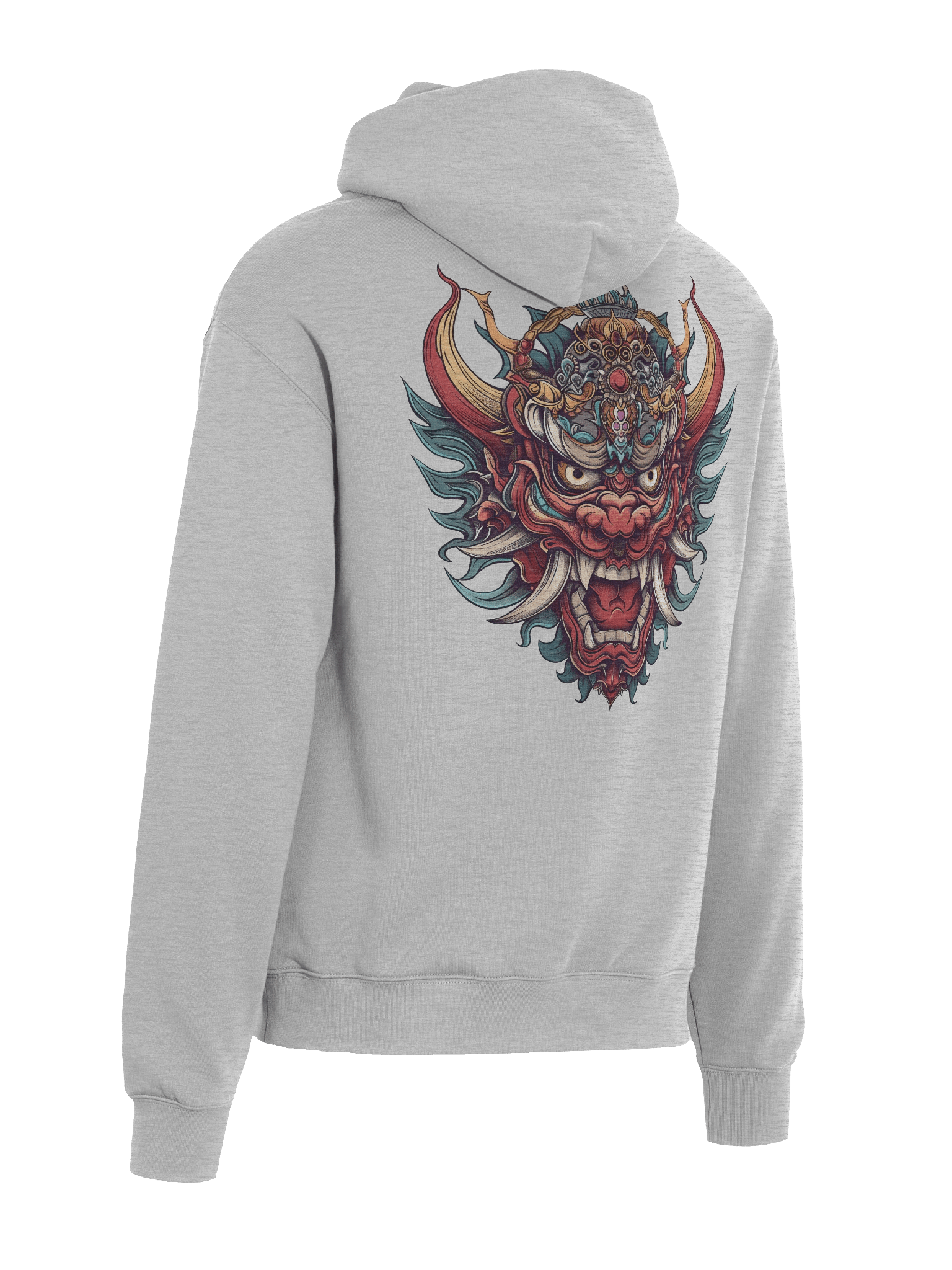 Mythical Demon Mask Unisex Oversized Hoodie product image (6)