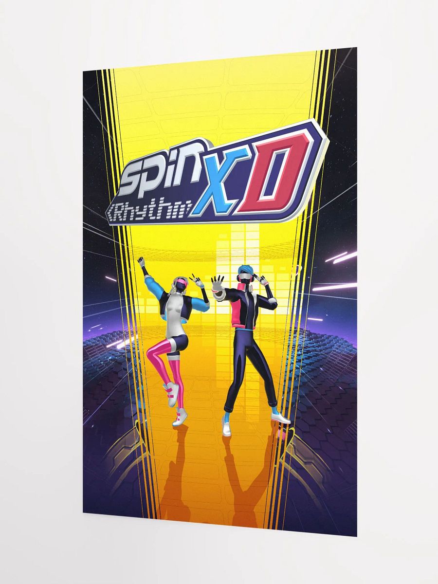 Spin Rhythm XD Heroes Matte Poster product image (7)