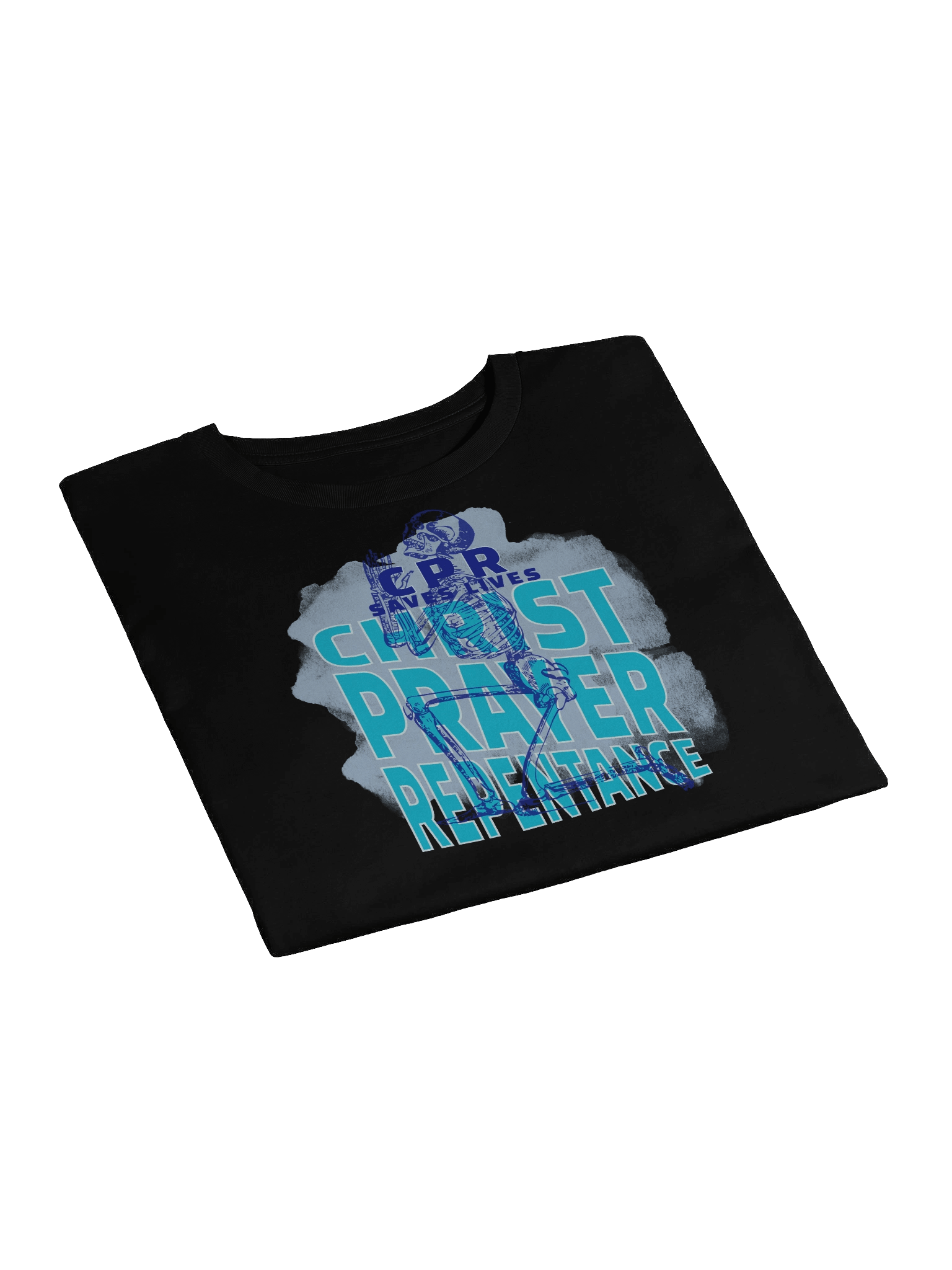 WOMENS CPR SAVES LIVES (CHRIST,PRAYER,REPENTANCE) product image (19)