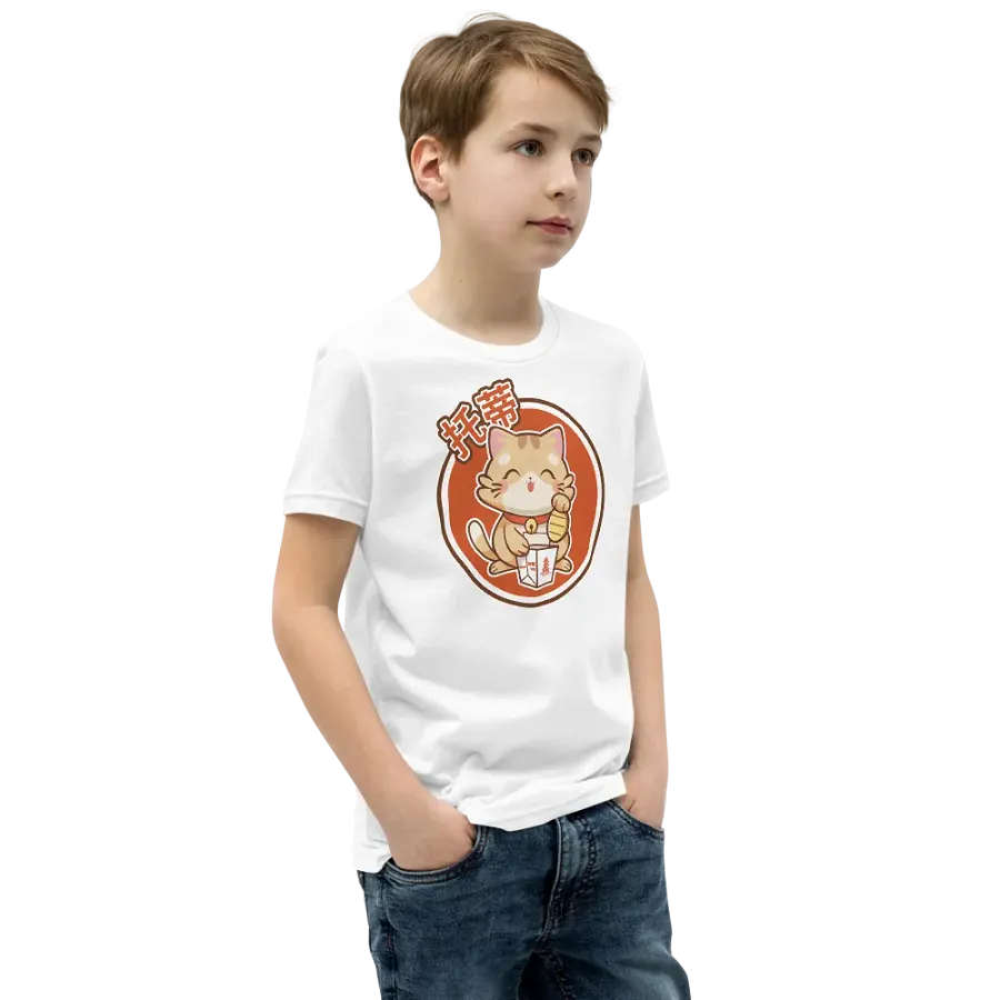 Toti Lucky Cat Youth Shirt product image (22)