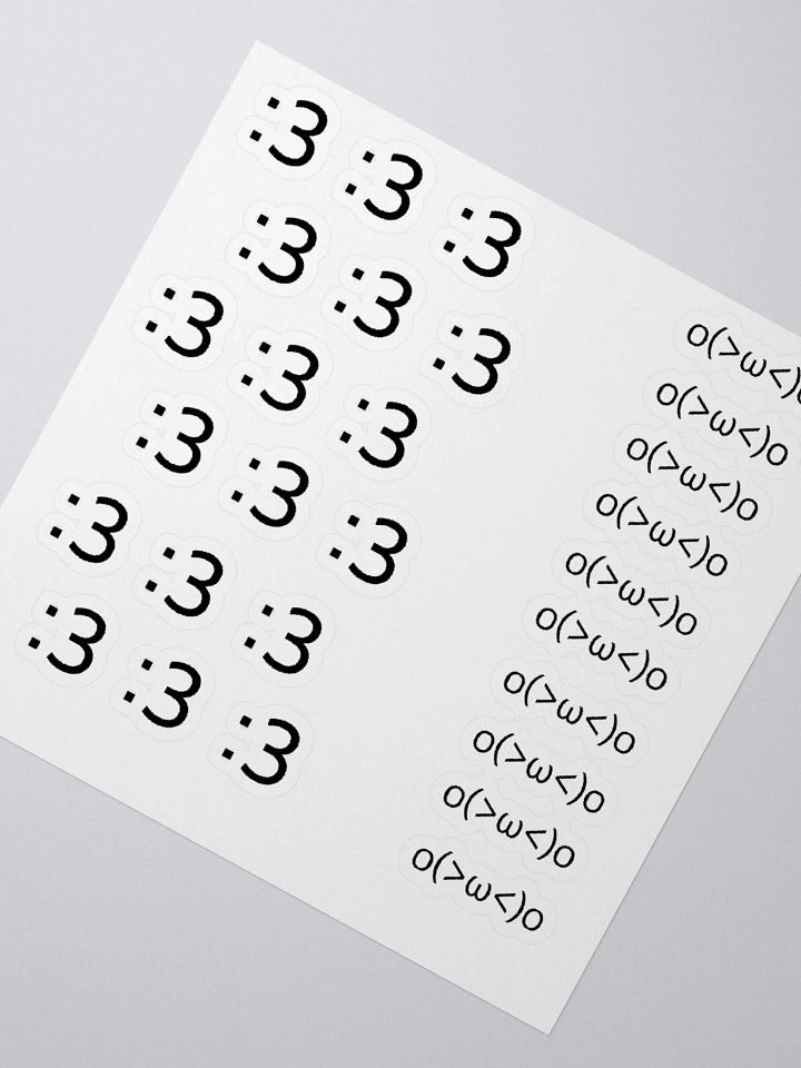 emoticon sticker pack (mini) product image (2)
