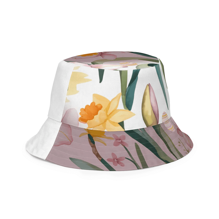 All Over print Bloom Reversible Bucket Hat product image (3)