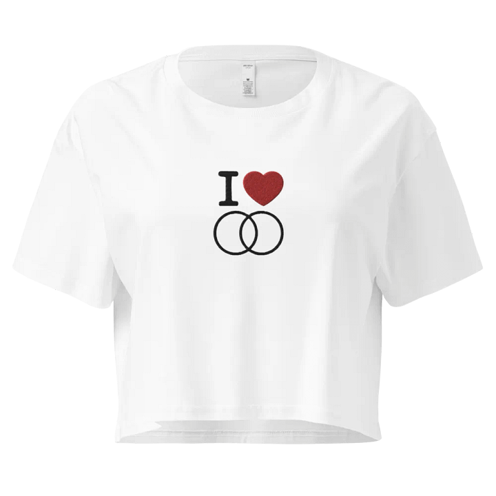 i love venn diagrams crop (embroidered) product image (1)
