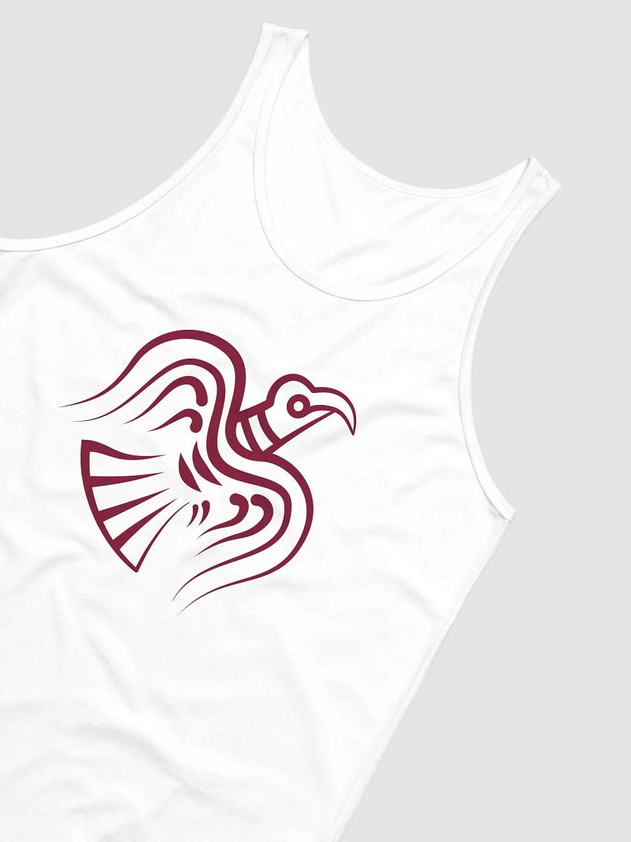 Burgundy Viking Raven Men's Tank Top product image (8)