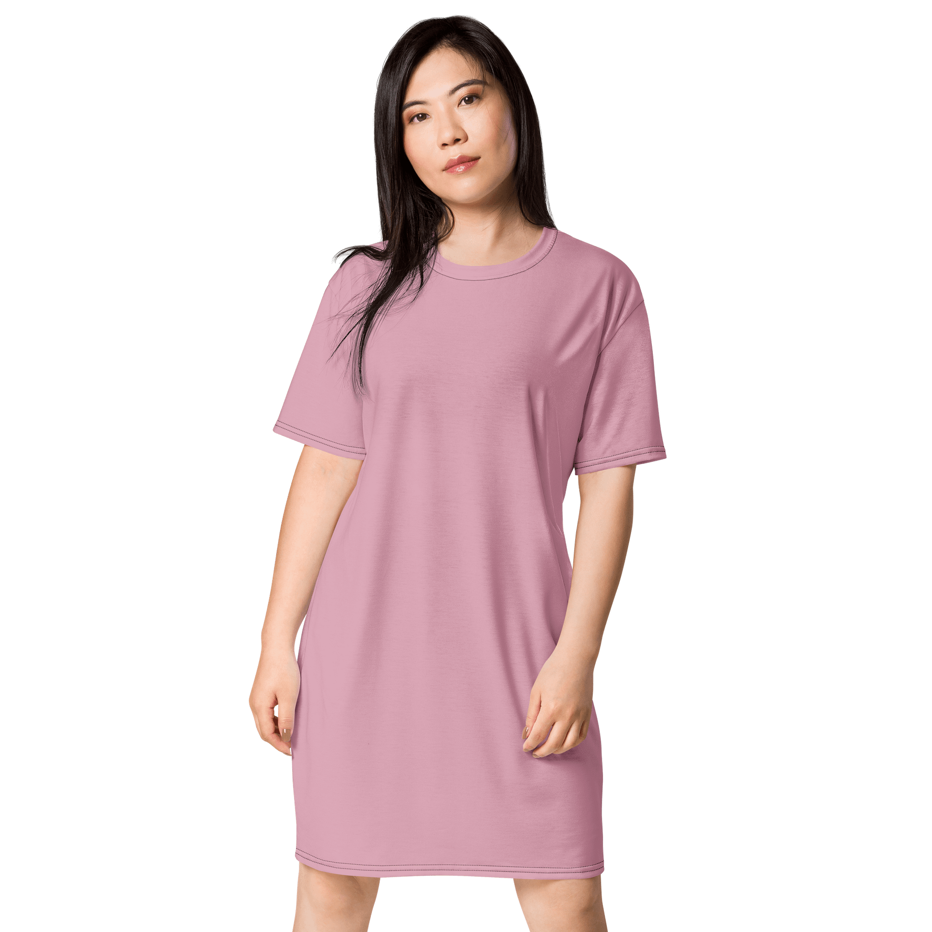 Oversized T-Shirt Dress - Warm Melanie, Sizes 2XS-6XL product image (1)