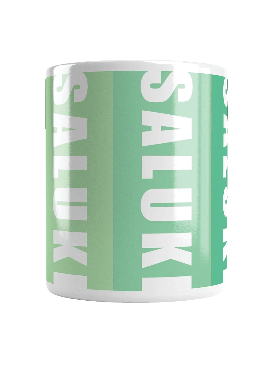 Saluki Lime Cream Modern Chic Small Ceramic Mug product image (6)