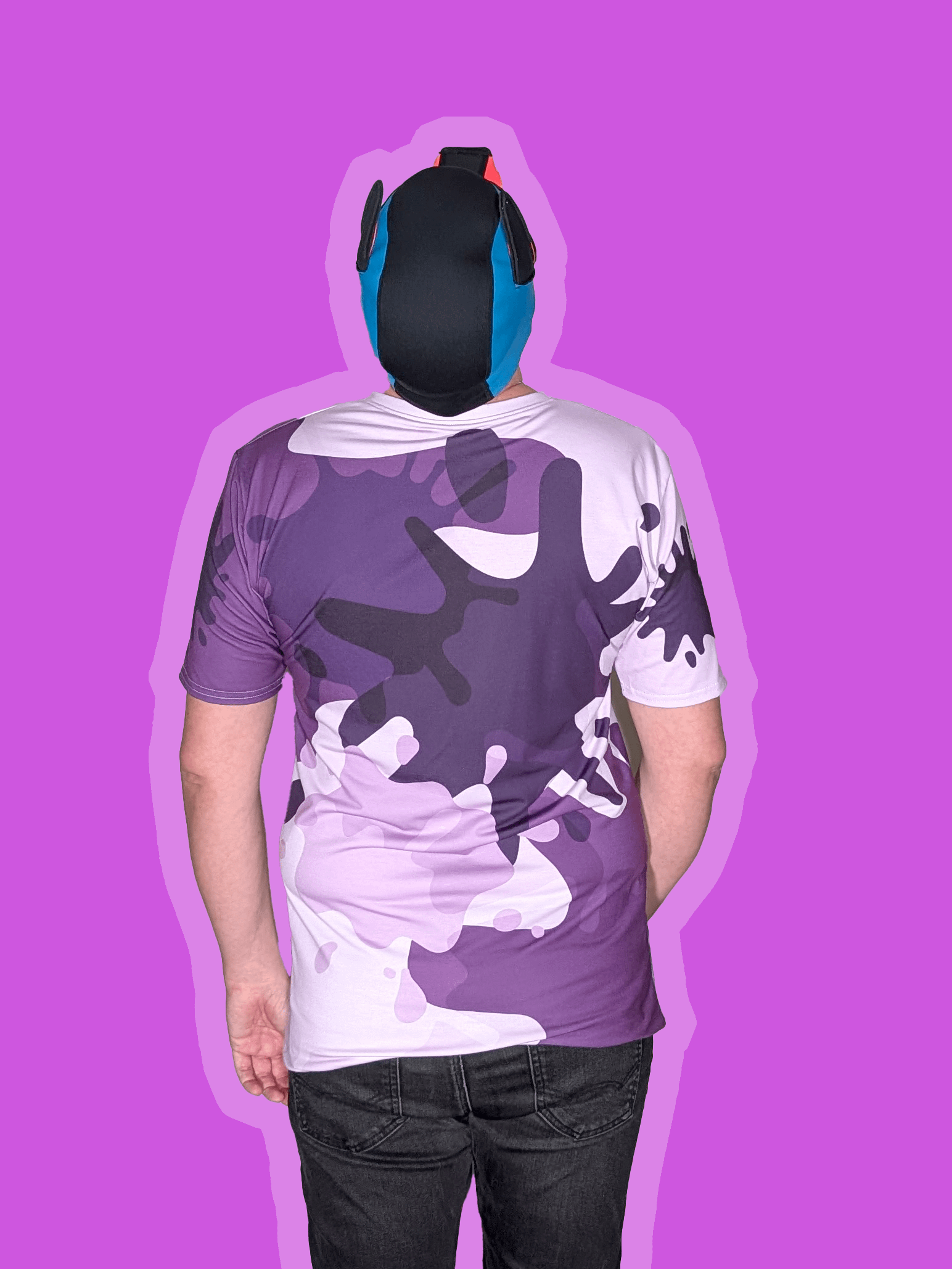 Chaos Splatter Shirt - Purple product image (3)