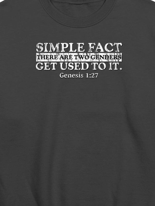 There Are Two Genders Sweatshirt product image (2)