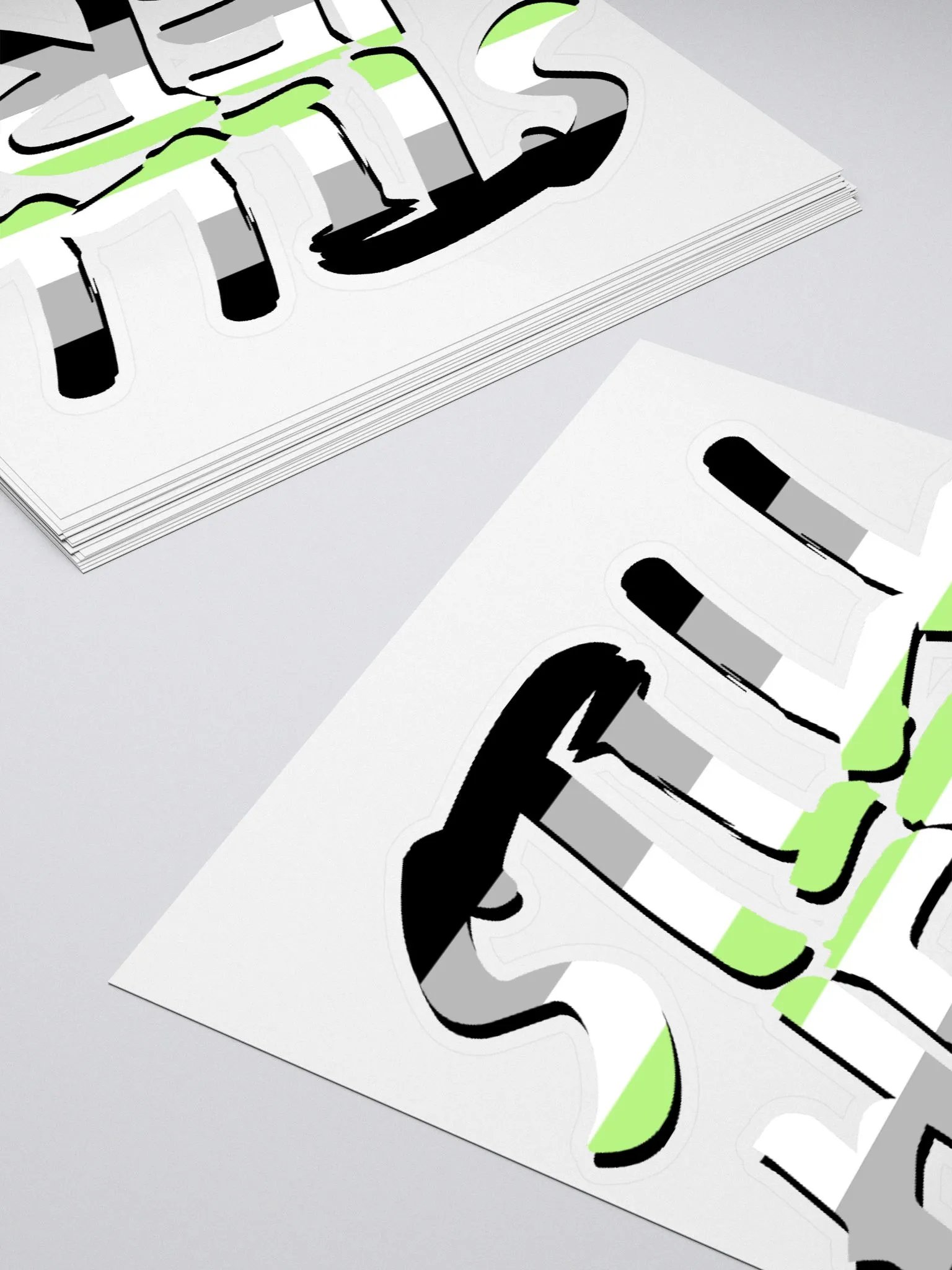 Still Here Sticker - Agender version product image (4)