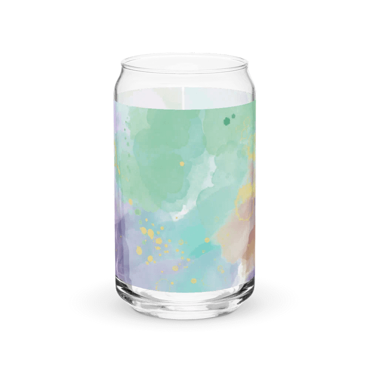 Dreamy Pastel Can-Shaped Glass product image (2)