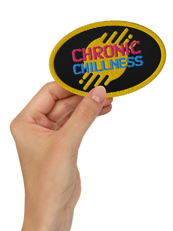 Chronic Chillness 4 inch patch product image (1)