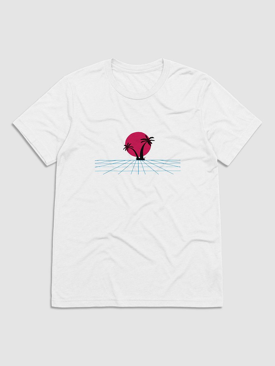Retro-Futuristic Sunset T-Shirt product image (1)