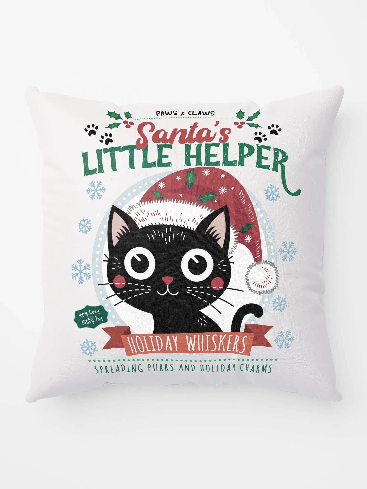 Santa's Little Helper pillow product image (5)