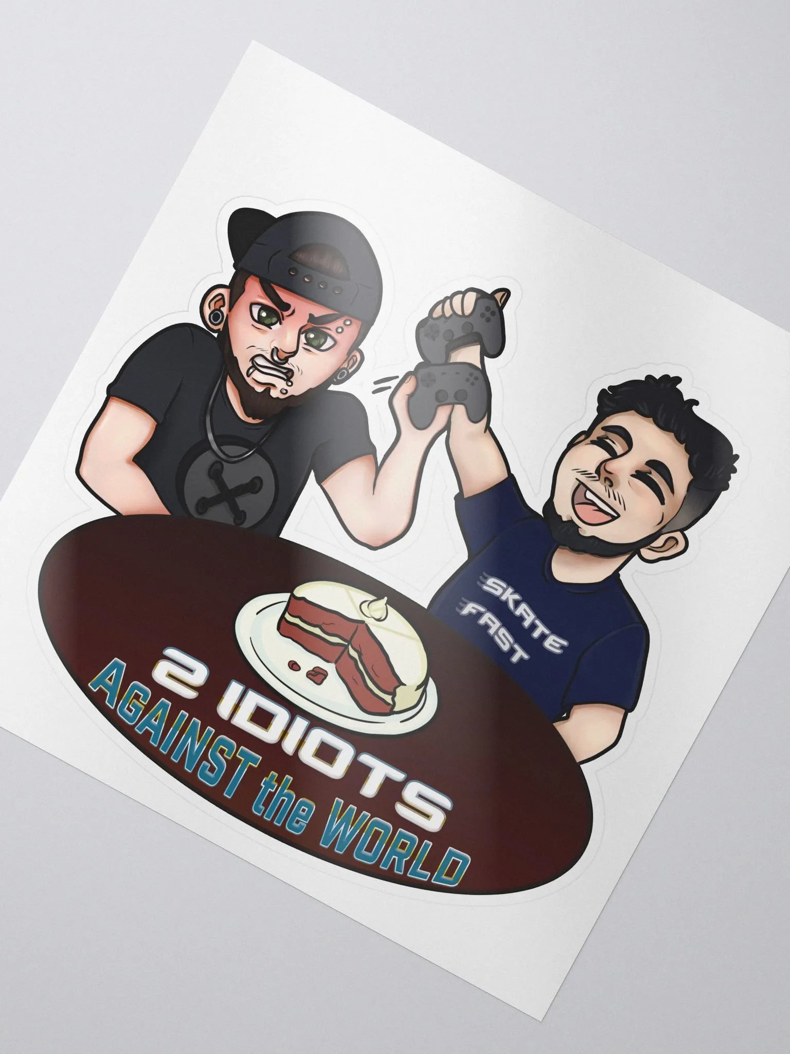 2 Idiots Sticker product image (2)