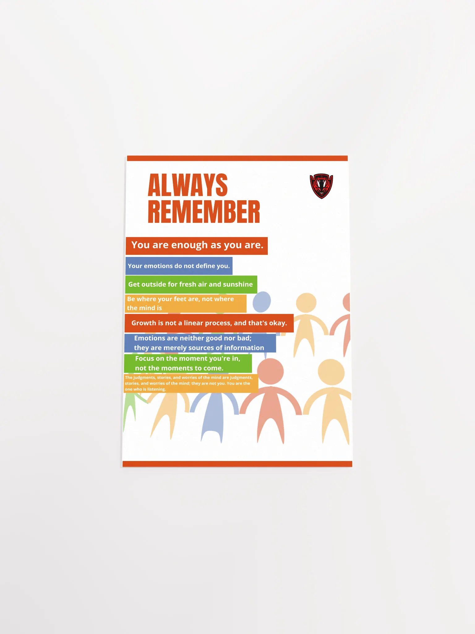 Mental Health Reminder Poster product image (8)