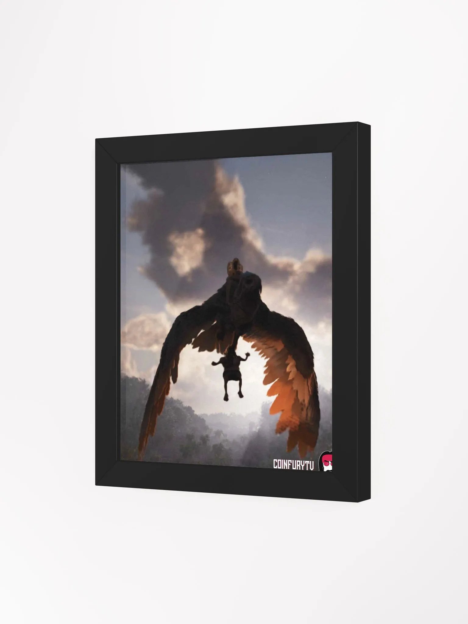 A Potato in Flight - Framed Poster product image (3)