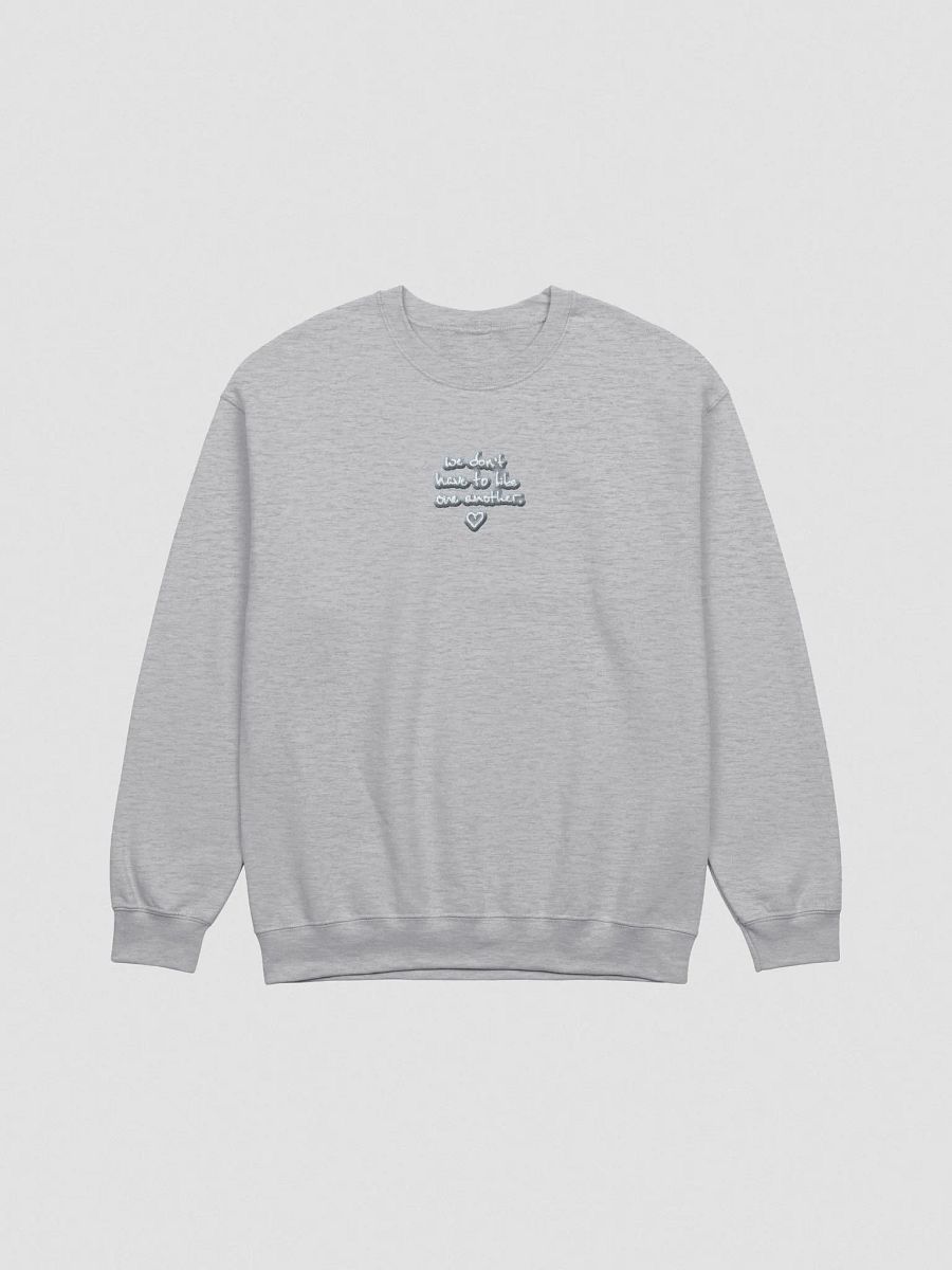 ONE ANOTHER (grey bubble design 2) embroidered crewneck product image (5)