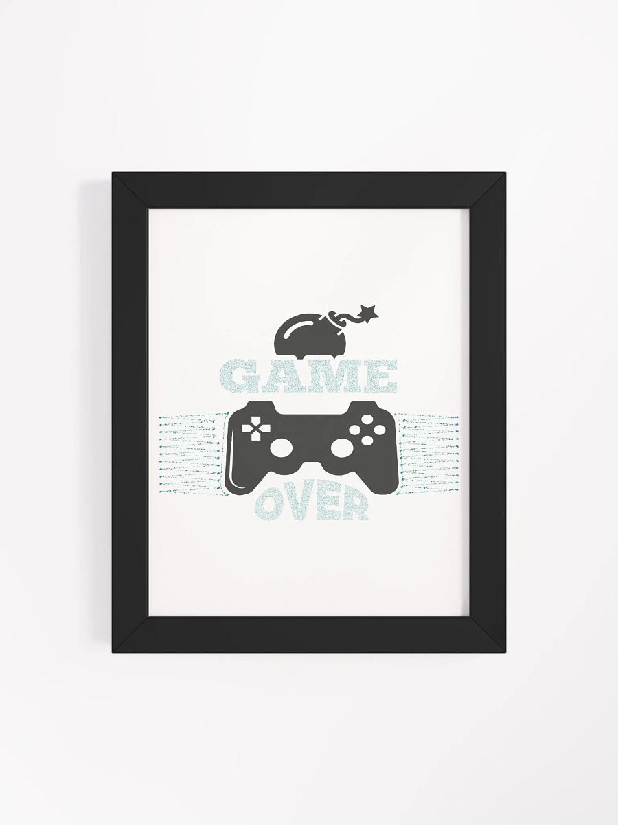 Game Over Controller Framed Poster product image (19)