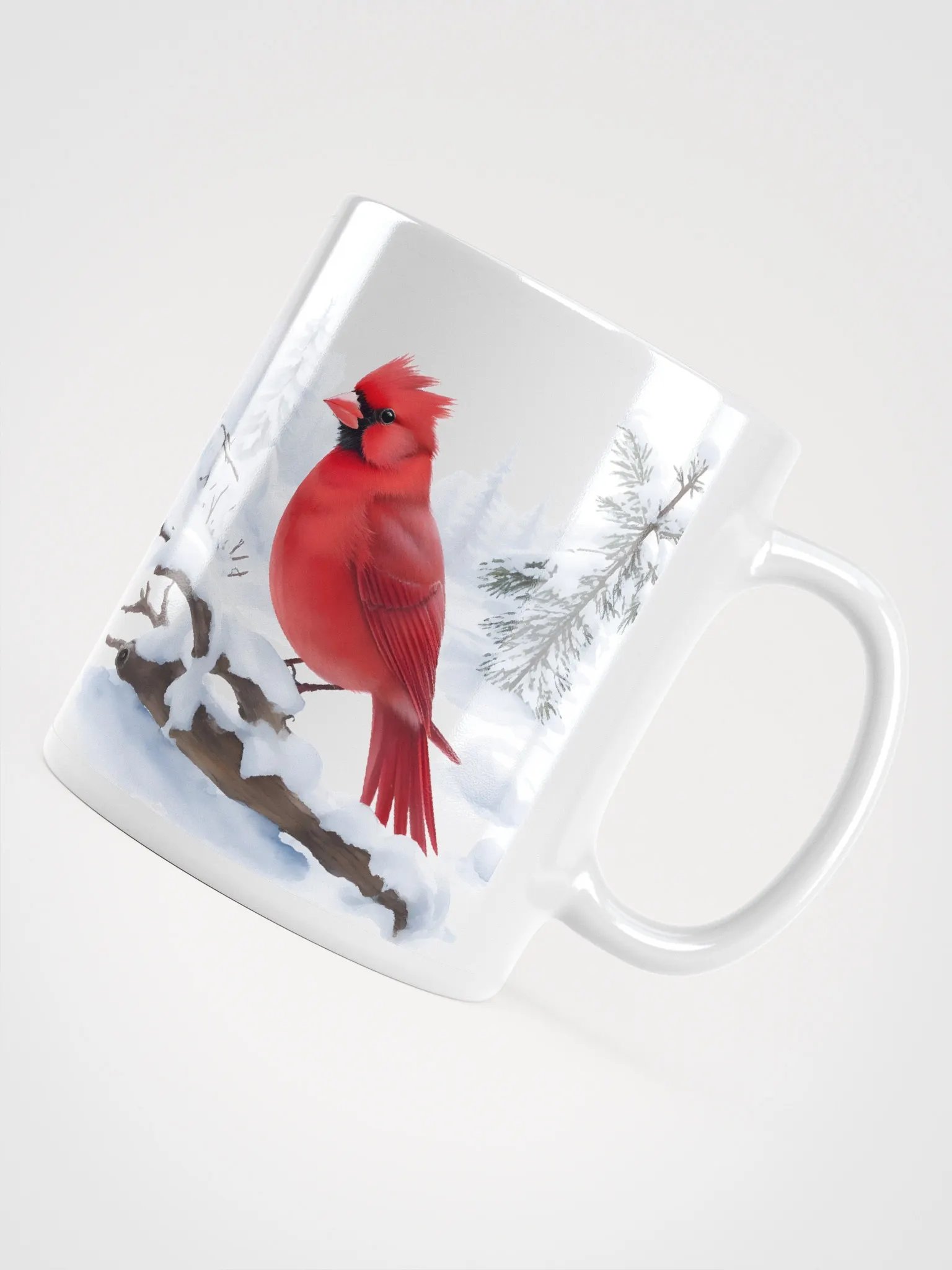 Winter Cardinal Reflections Mug product image (7)