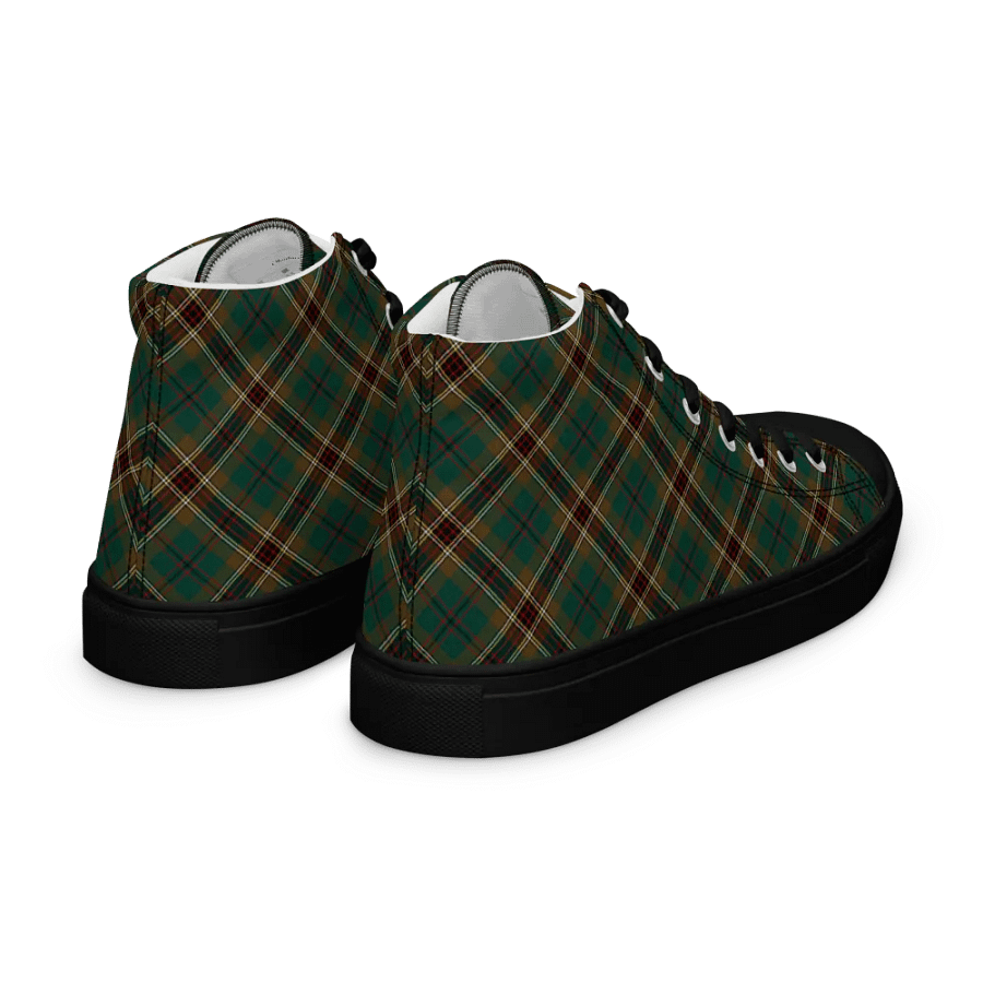 Murphy Tartan Men's High Top Shoes product image (10)