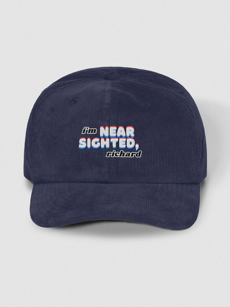 I'M NEARSIGHTED, RICHARD corduroy dad hat product image (26)