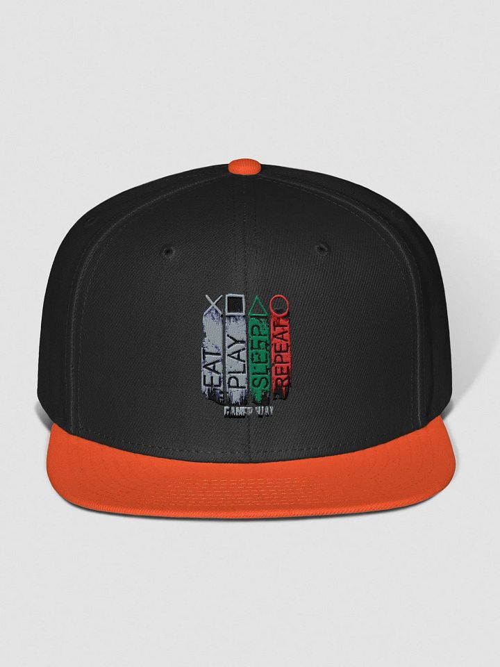 Gamer's Grunge Snapback Cap product image (5)